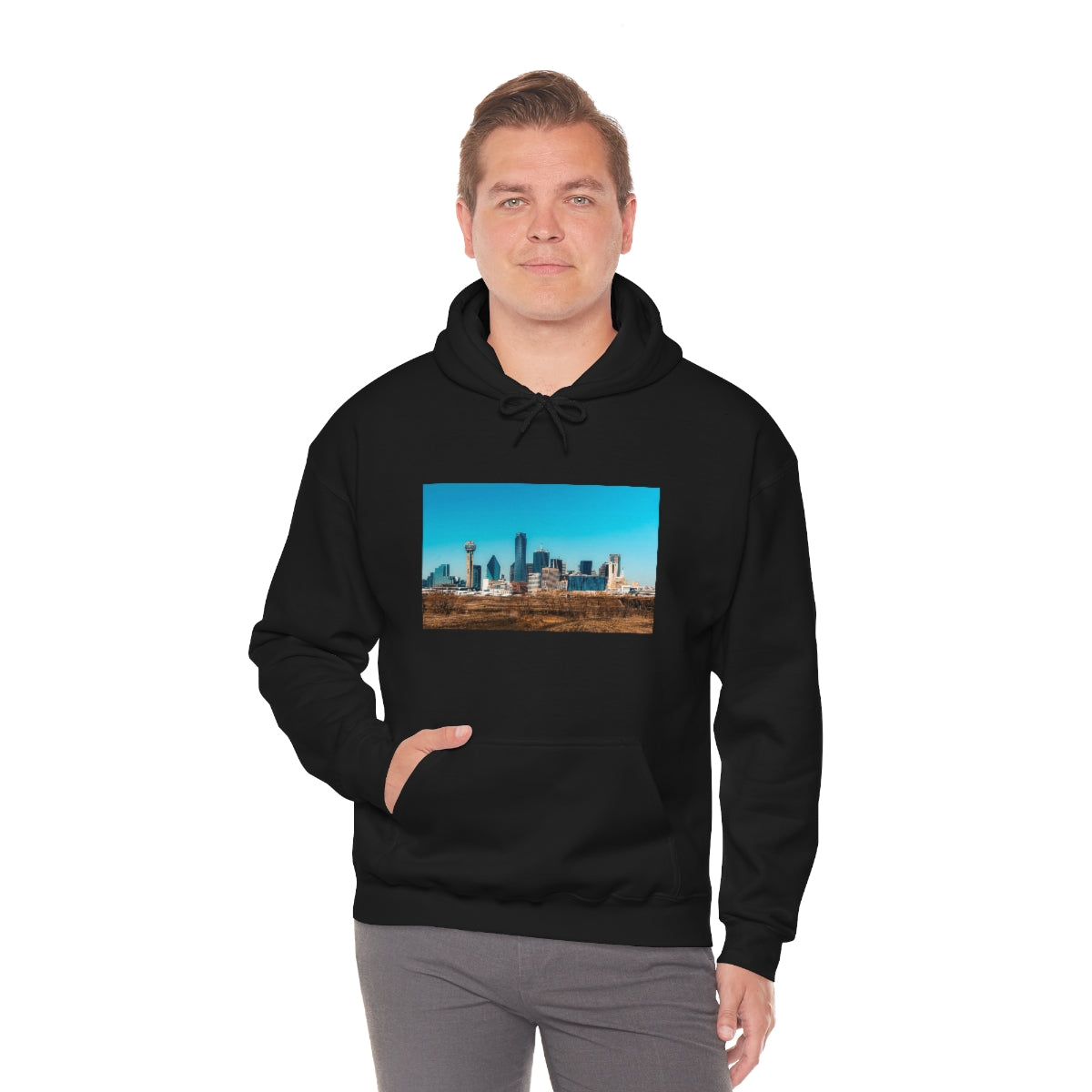 Dallas Sweatshirt 2 ADULT SIZE Unisex Heavy Blend Crewneck 