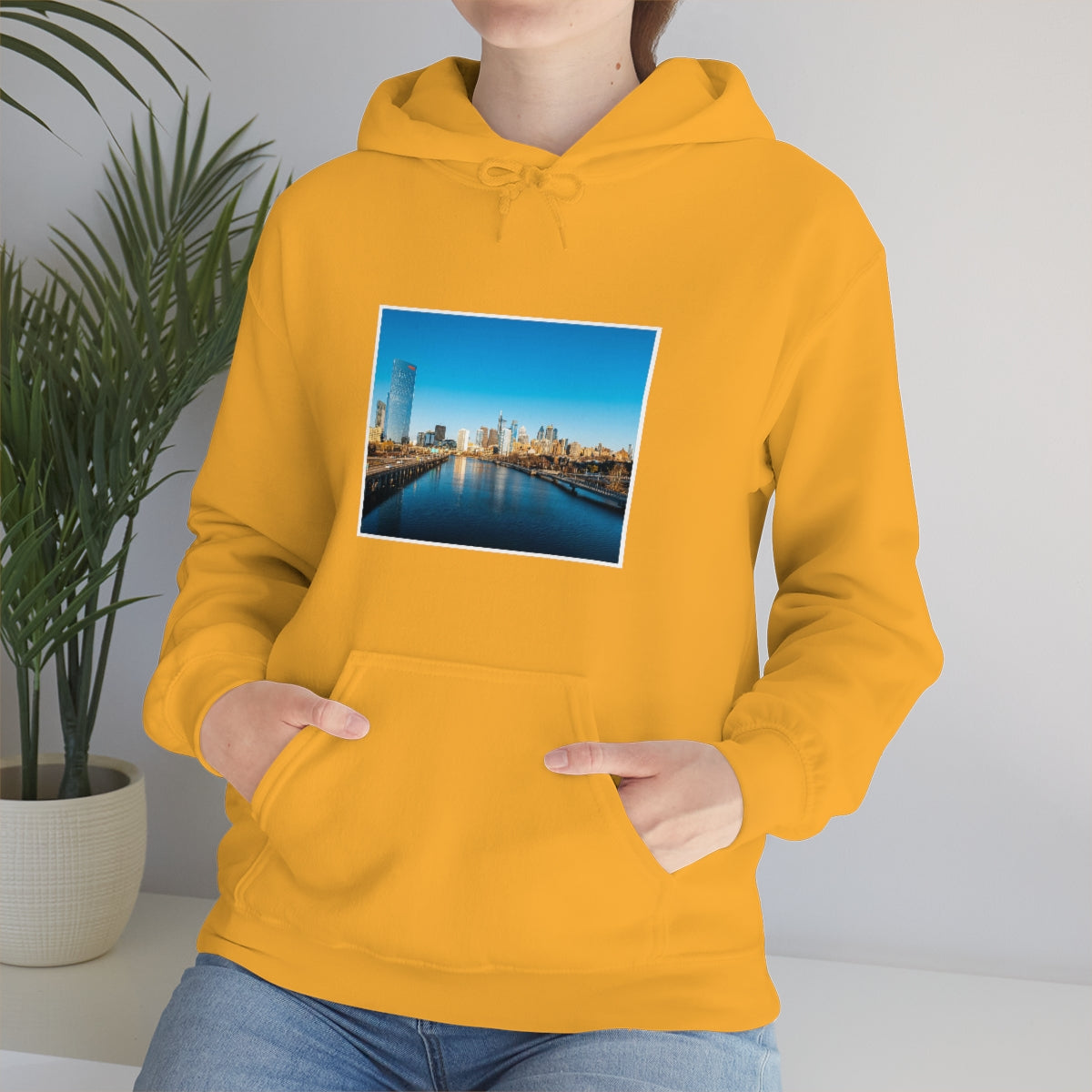 Philly Skyline Unisex Heavy Blend™ Hooded Sweatshirt