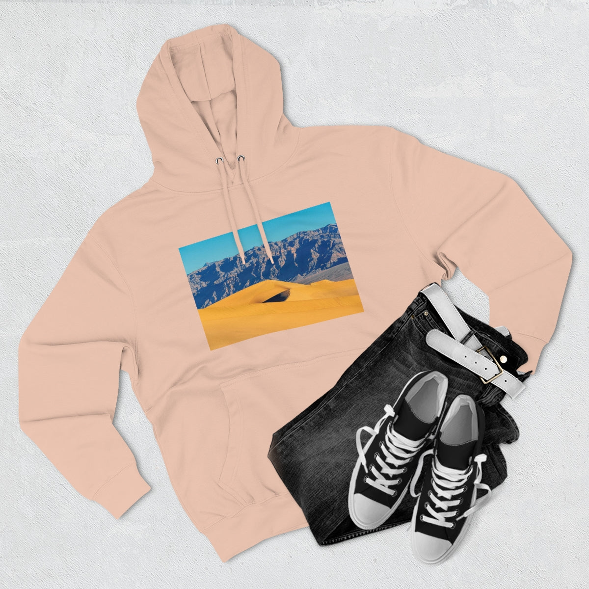 Desert Unisex Premium Pullover Hoodie