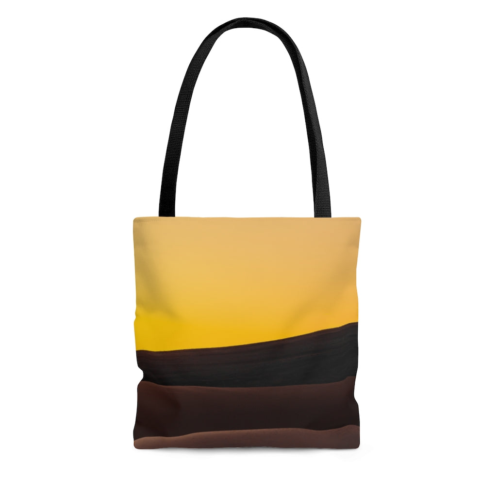 Sunrise Dune AOP Tote Bag