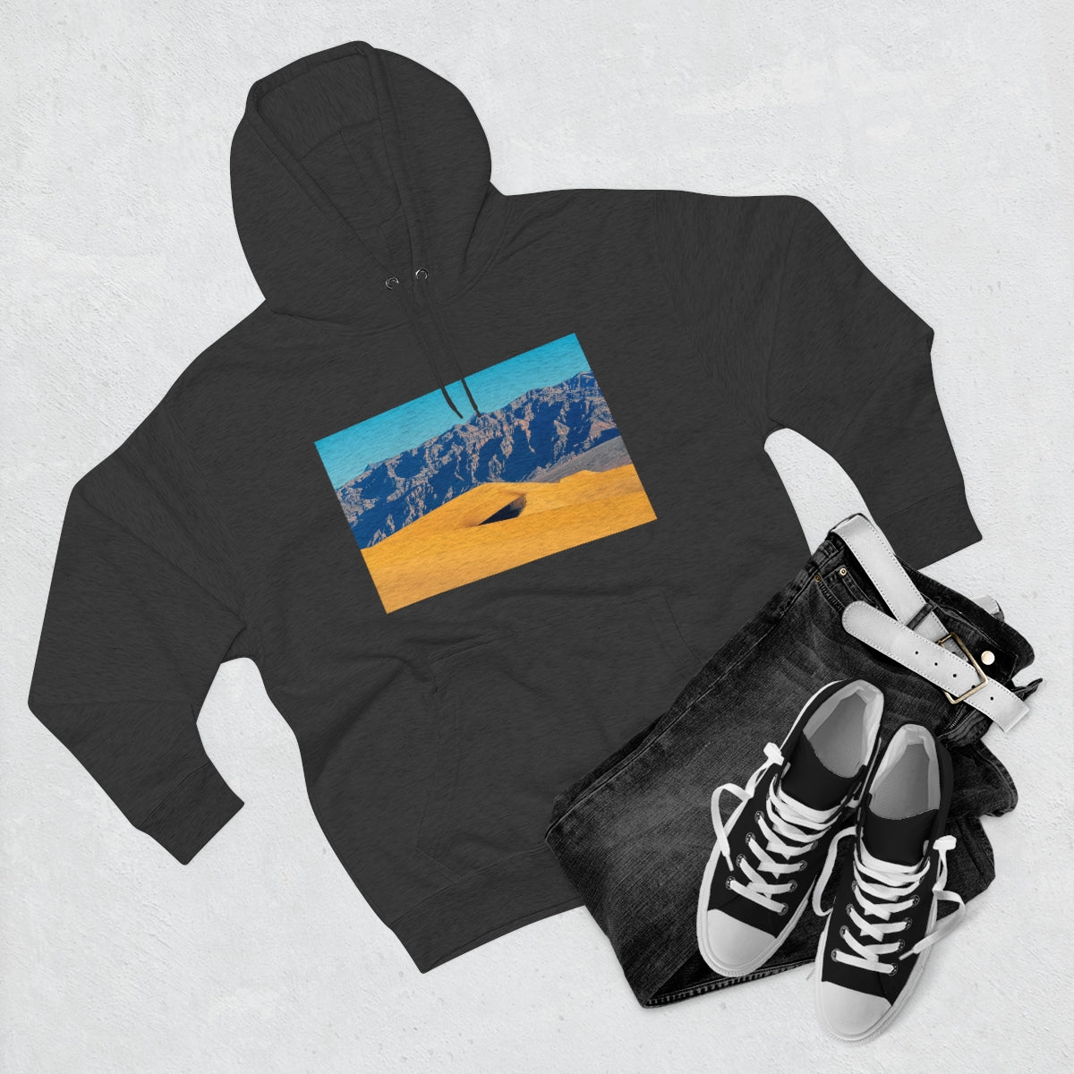 Desert Unisex Premium Pullover Hoodie