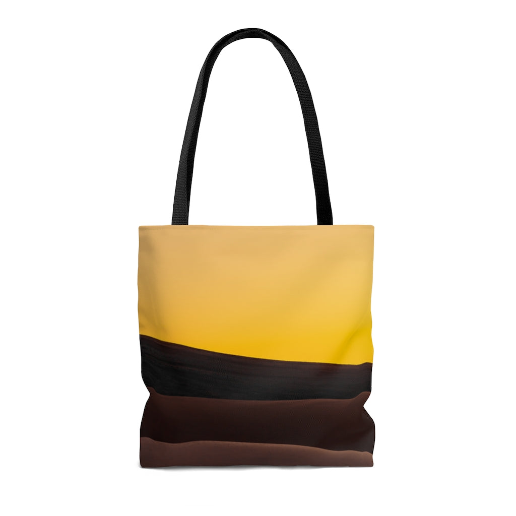 Sunrise Dune AOP Tote Bag