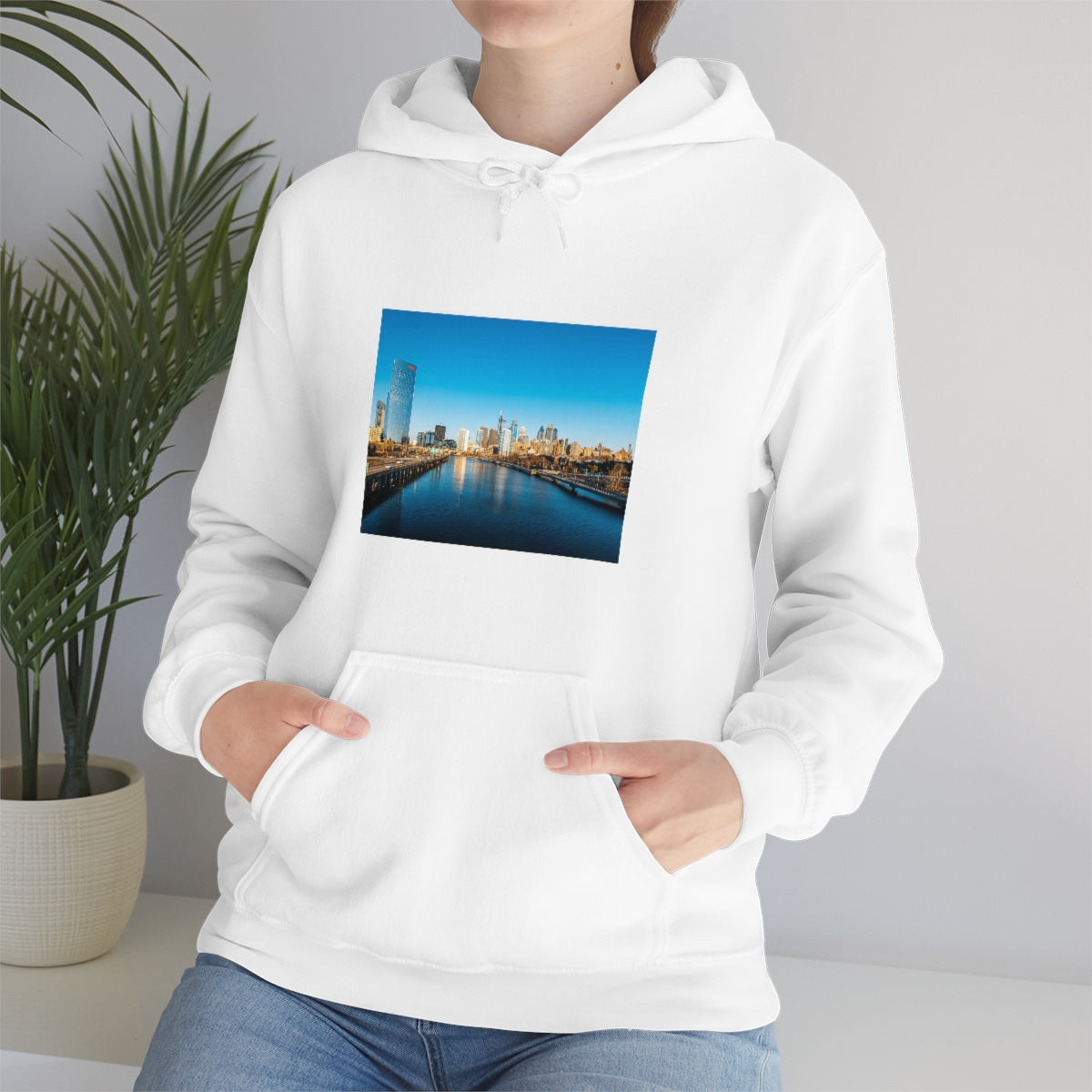 Philly Skyline Unisex Heavy Blend™ Hooded Sweatshirt