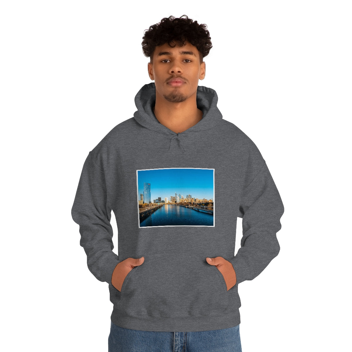 Philly Skyline Unisex Heavy Blend™ Hooded Sweatshirt