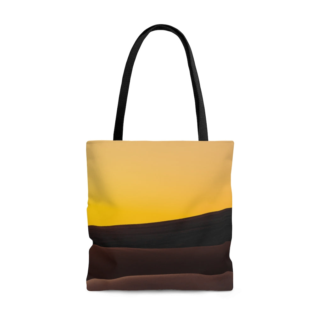 Sunrise Dune AOP Tote Bag