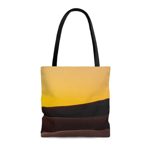 Sunrise Dune AOP Tote Bag