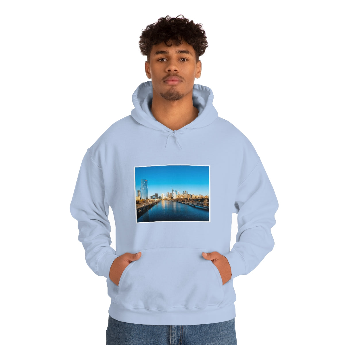 Philly Skyline Unisex Heavy Blend™ Hooded Sweatshirt