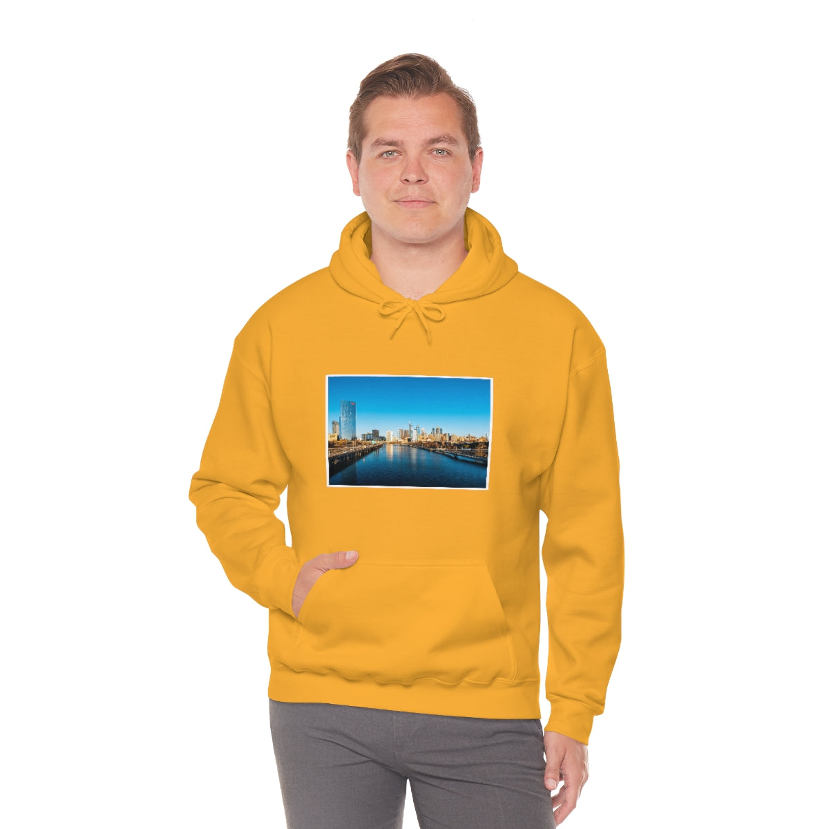 Philly Skyline Unisex Heavy Blend™ Hooded Sweatshirt