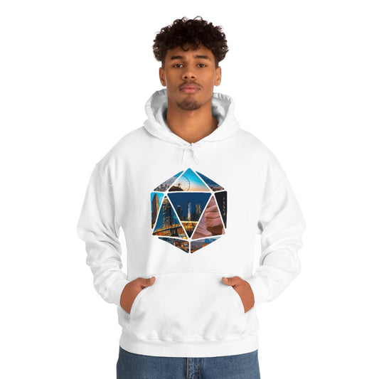 Hexagon Art Unisex Heavy Blend Hooded Sweatshirt