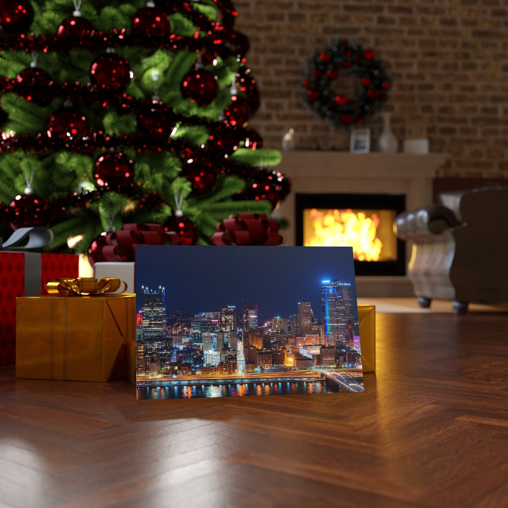 Pittsburgh Skyline Canvas Gallery Wraps