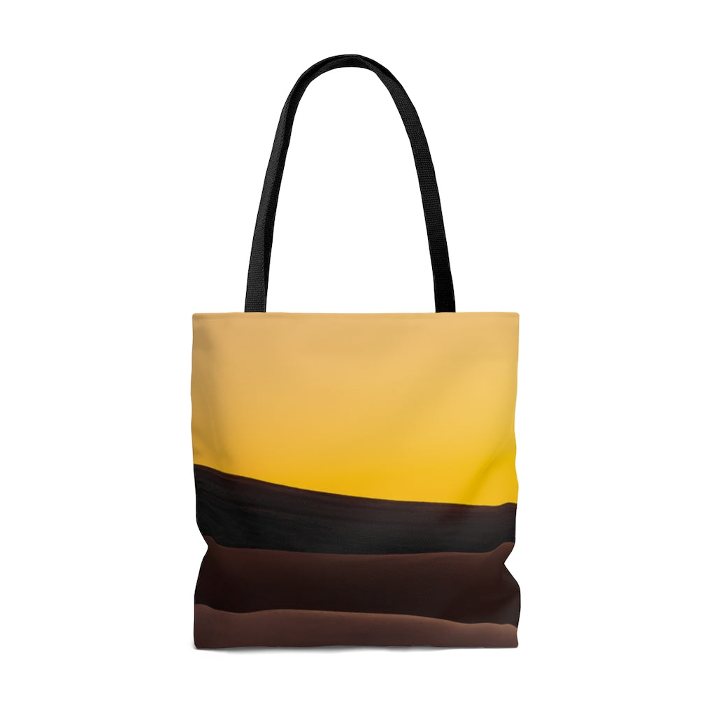 Sunrise Dune AOP Tote Bag