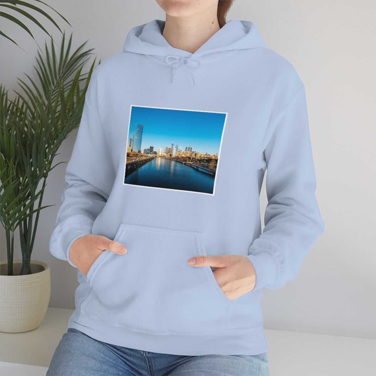 Philly Skyline Unisex Heavy Blend™ Hooded Sweatshirt