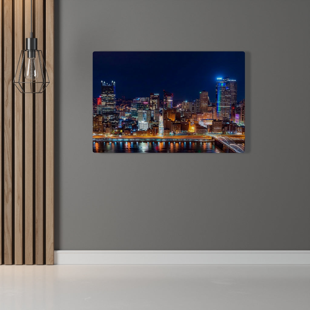 Pittsburgh Skyline Canvas Gallery Wraps