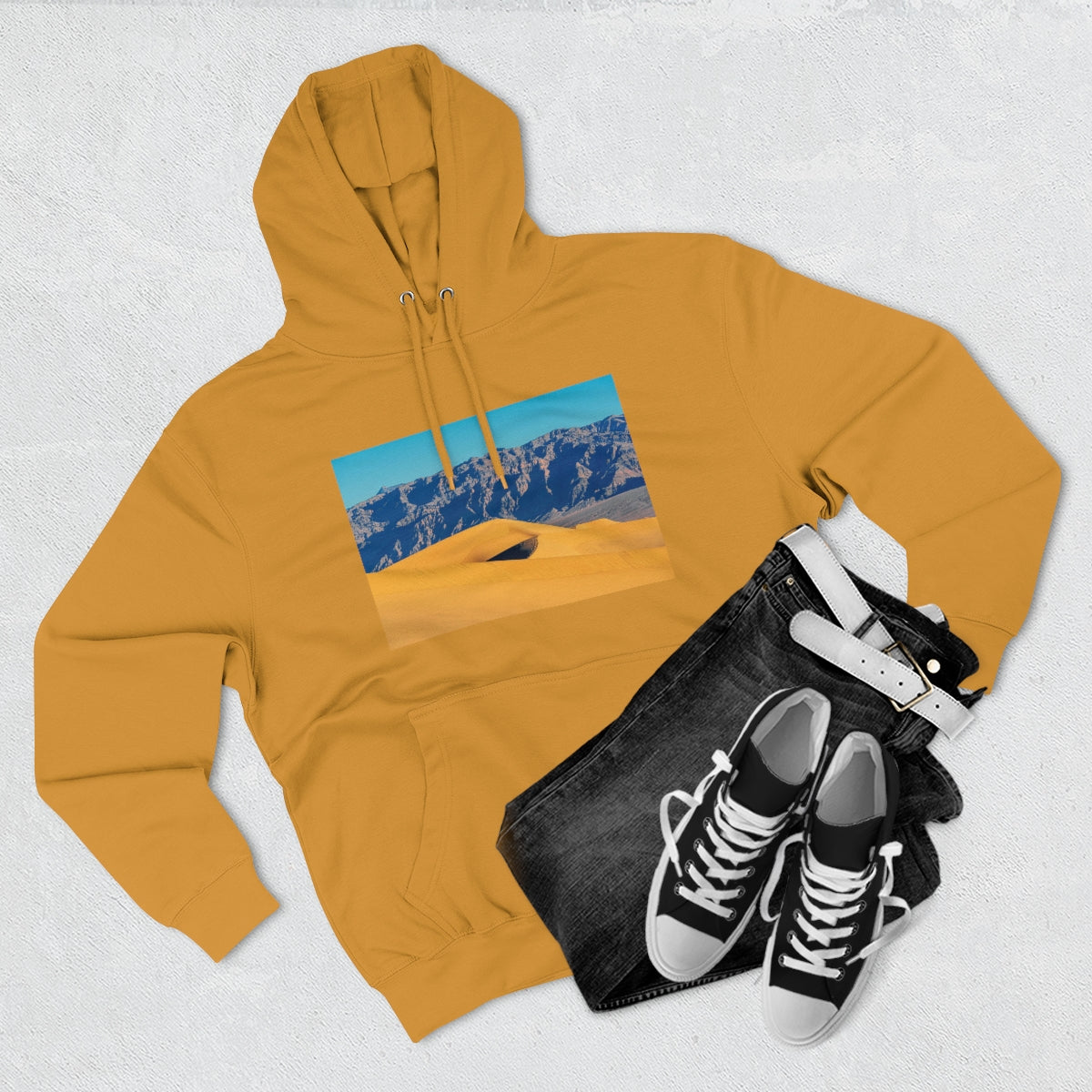 Desert Unisex Premium Pullover Hoodie