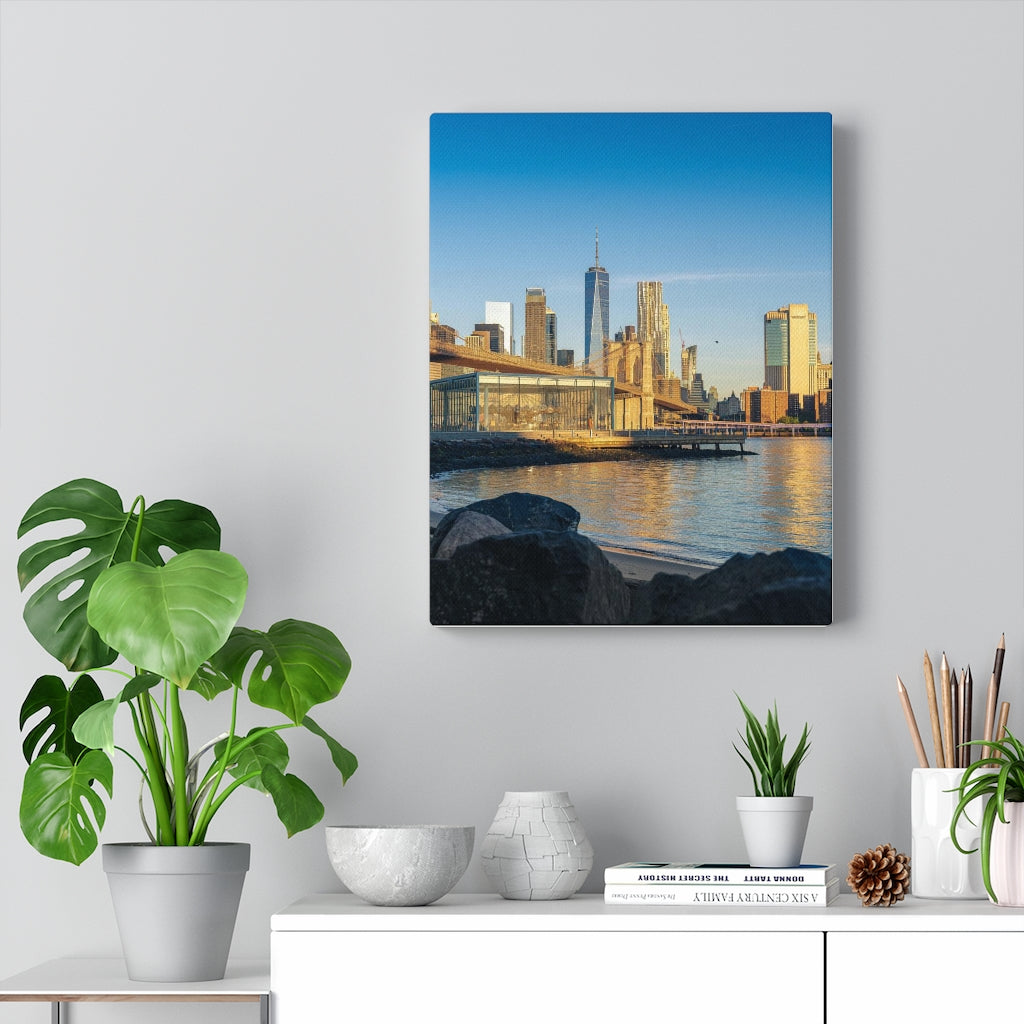 New York Morning Canvas Gallery Wraps